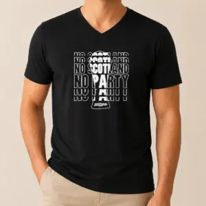 Alternative view of Hot No Scotland No Party Scotland Shirt