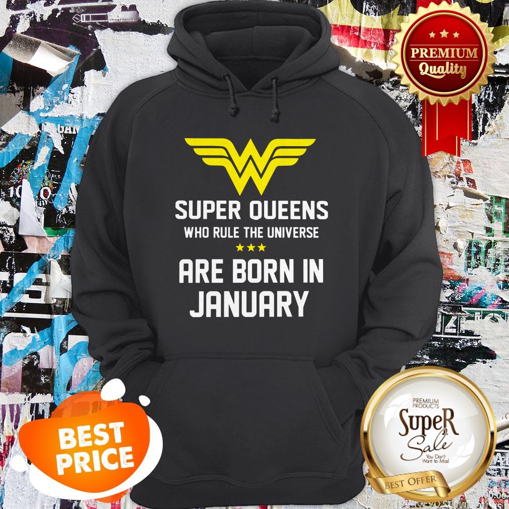 Super Queens Who Rule The Universe Are Born In January Shirt - Image 5