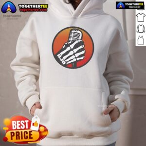 Alternative view of Pretty Dale Jr Download Skeleton Mic T-Shirt
