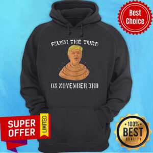 Alternative view of Awesome Donald Trump Shit Flush The Turd On November 3Rd Shirt