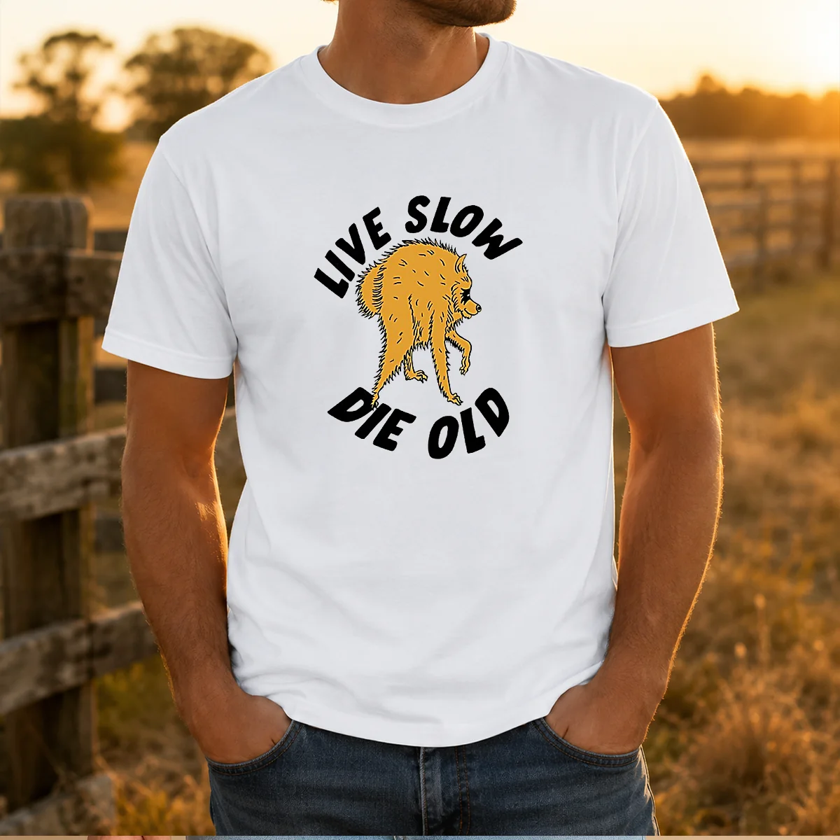 Good Live Slow Die Old Shaggy Shirt
