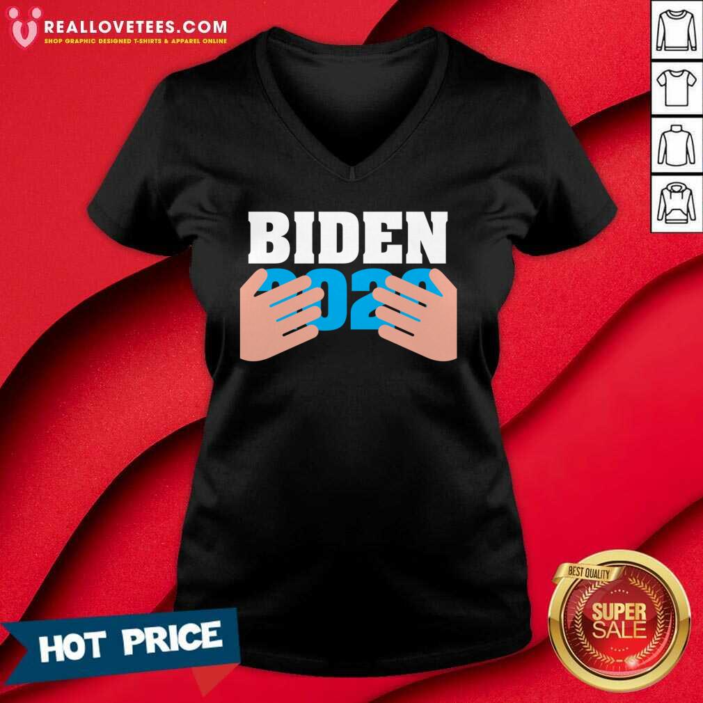 Premium Joe Biden 2021 Hands Shirt - Image 5