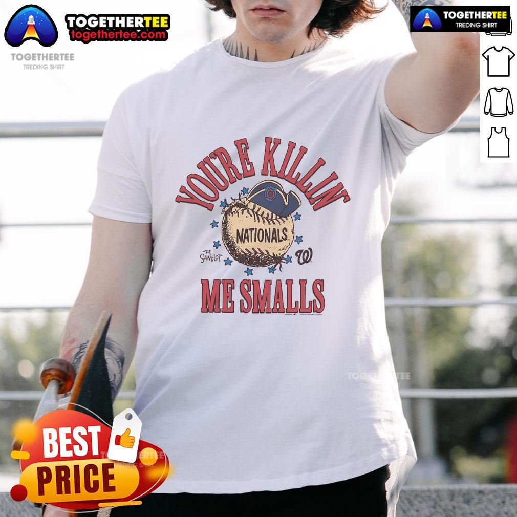 Official The Sandlot X Washington Nationals You're Killin' Me Smalls T-Shirt