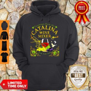 Alternative view of Greetings From The Catalina Wine Mixer Pow Pow Pow Shirt