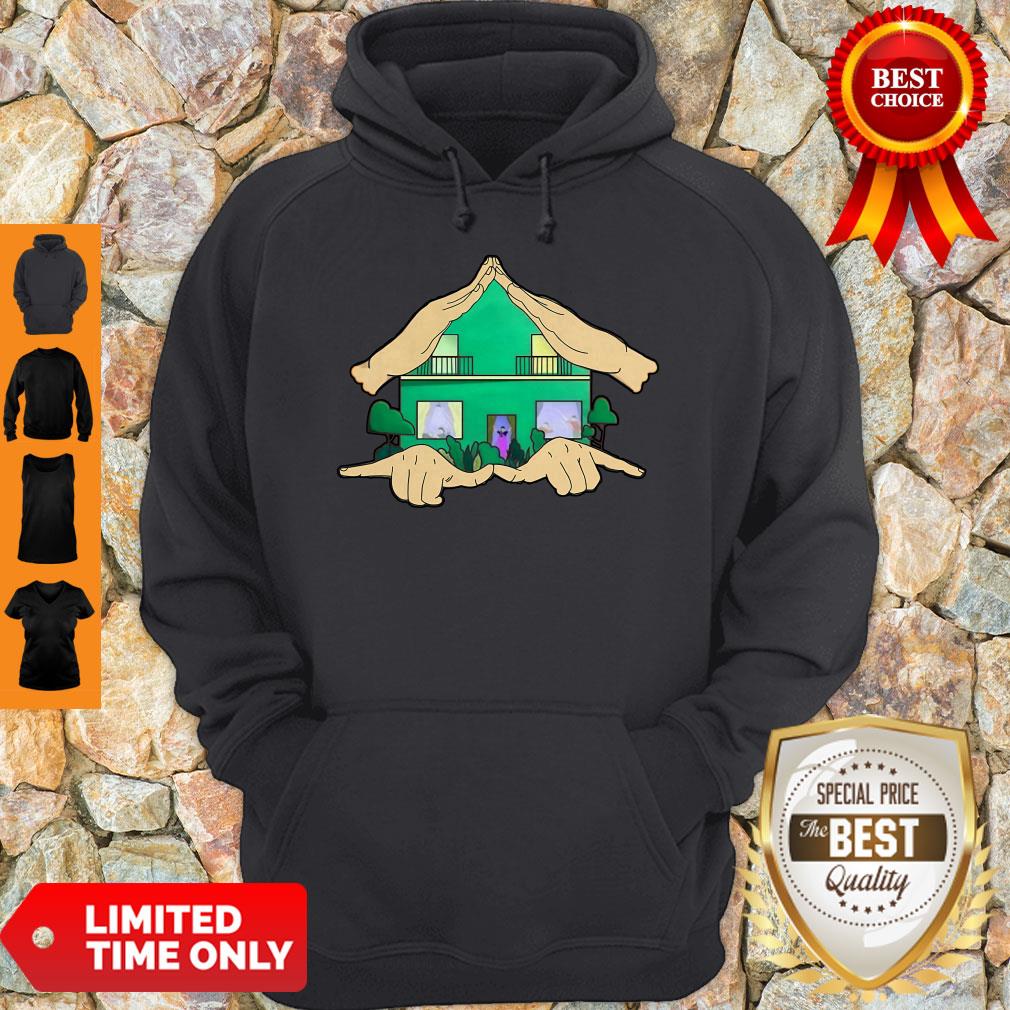 Nice Stay Home Stay Safe ASL Shirt - Image 2