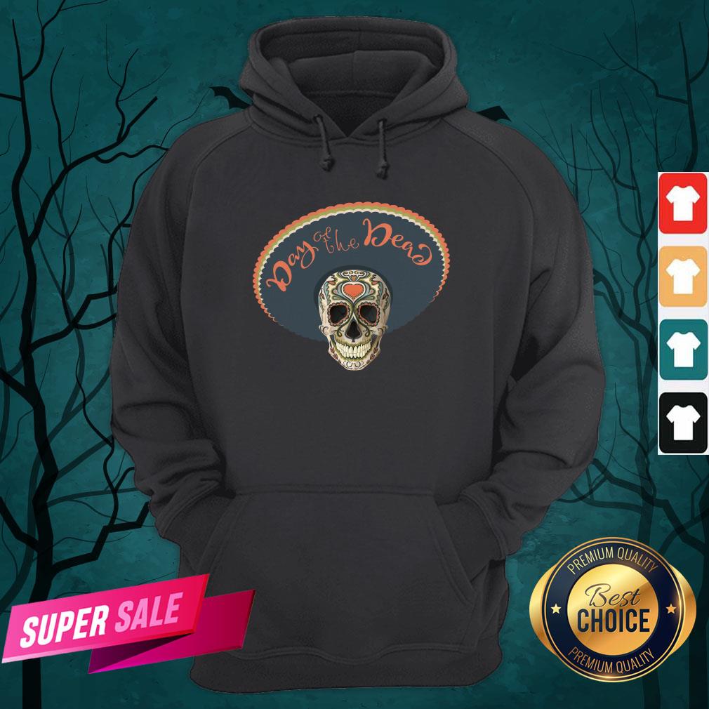 Sugar Skull Day Of The Dead Muertos In Mexican Shirt - Image 3