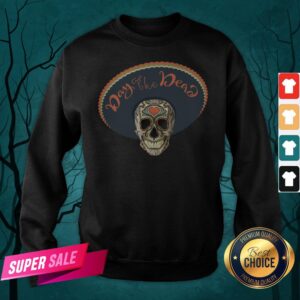 Alternative view of Sugar Skull Day Of The Dead Muertos In Mexican Shirt