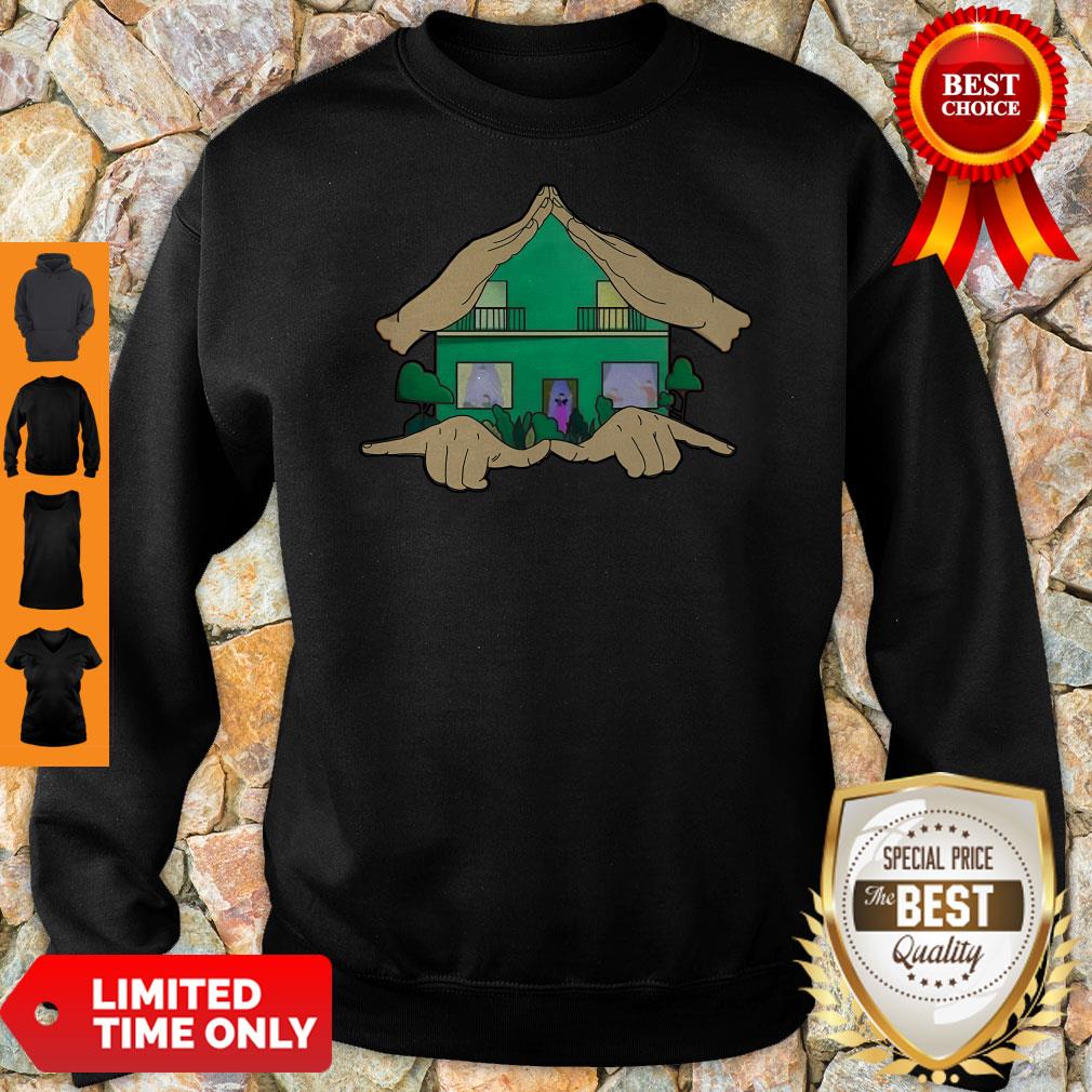 Nice Stay Home Stay Safe ASL Shirt - Image 5