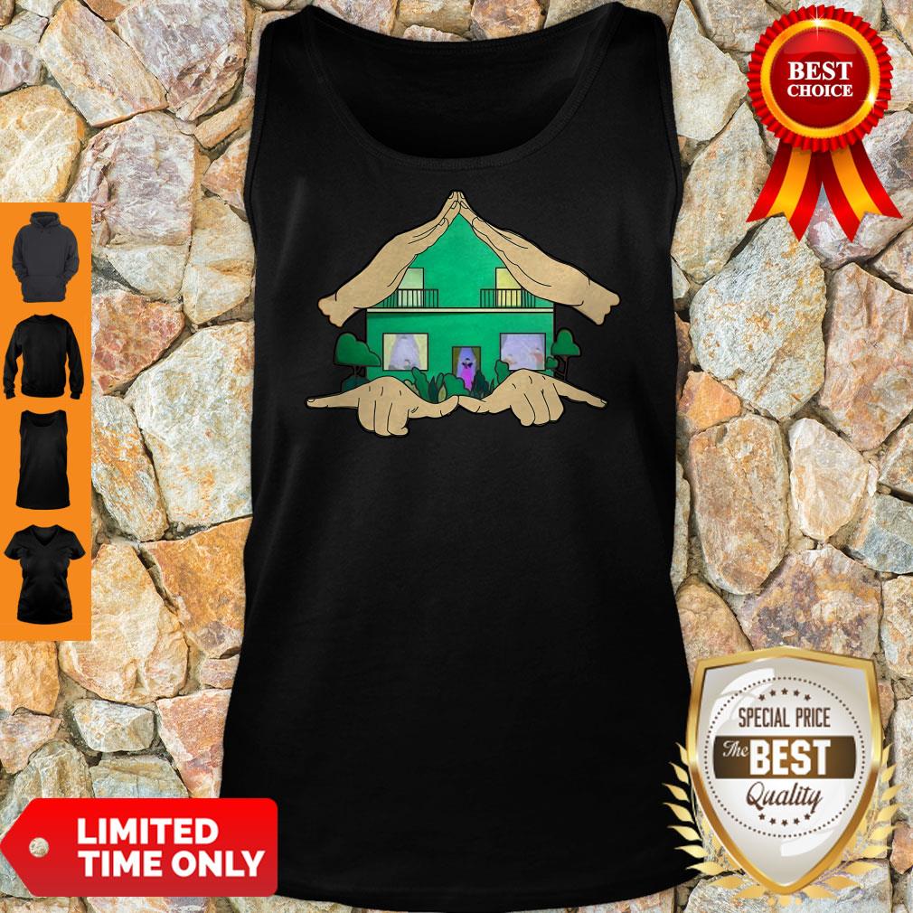 Nice Stay Home Stay Safe ASL Shirt - Image 4