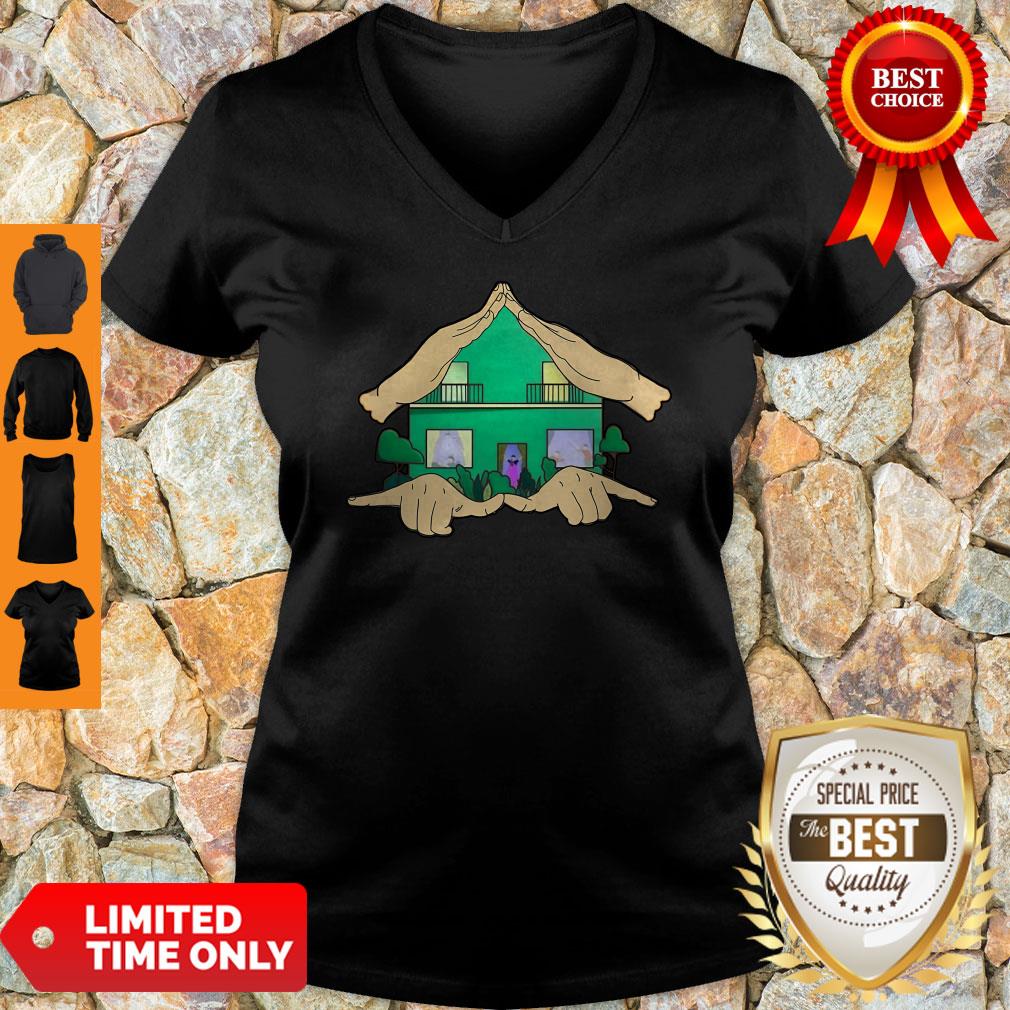 Nice Stay Home Stay Safe ASL Shirt - Image 3