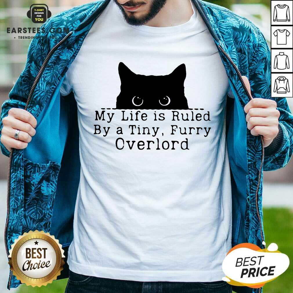 Hot Black Cat My Life Furry Overlord Shirt