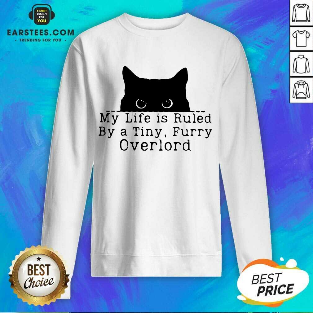 Hot Black Cat My Life Furry Overlord Shirt - Image 3