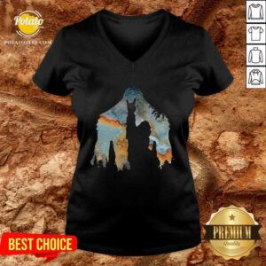 Alternative view of Pretty Bigfoot Rock And Roll Shirt