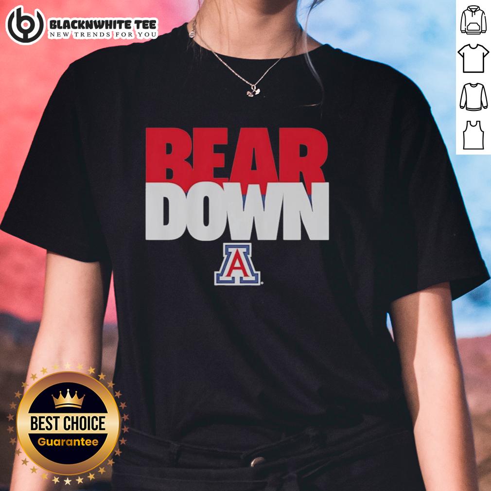 Official Arizona Wildcats NCAA Bear Down T-Shirt - Image 3