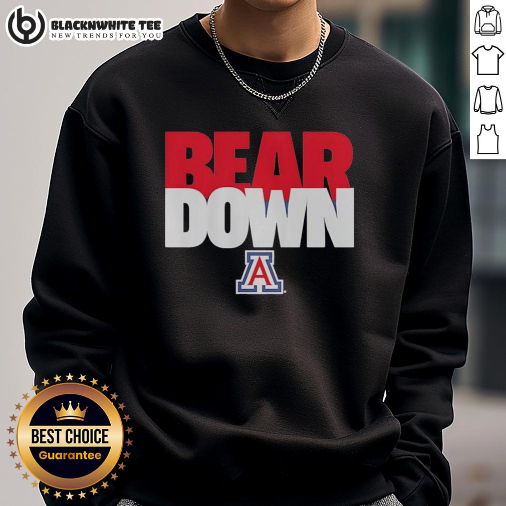 Official Arizona Wildcats NCAA Bear Down T-Shirt - Image 5