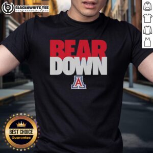 Official Arizona Wildcats NCAA Bear Down T-Shirt