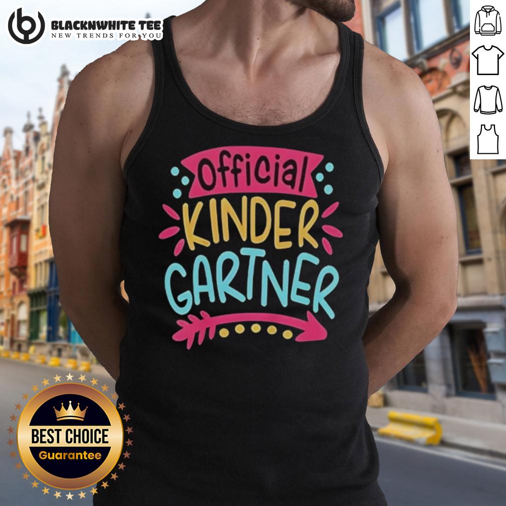 Pretty Kindergartner Girl First Day Of Kindergarten T-Shirt - Image 4