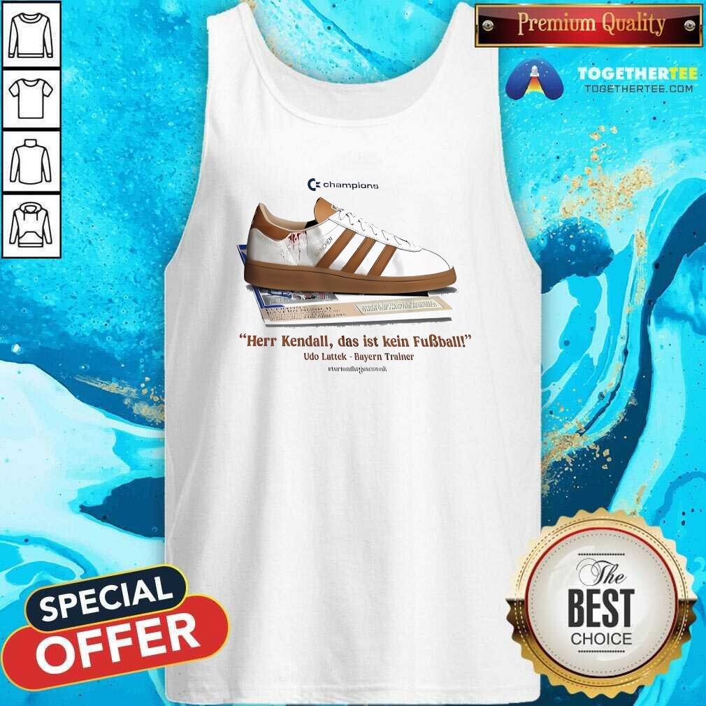 Awesome Champions Herr Kendall Das Ist Kein Fubball T-Shirt - Image 3