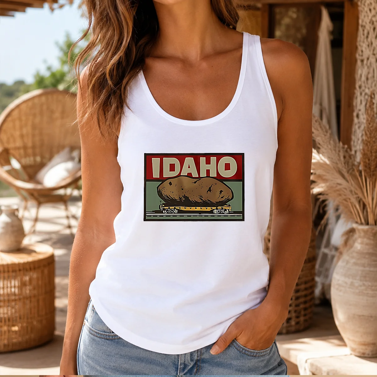 Official Idaho Spud Railcar Potato Shirt - Image 3