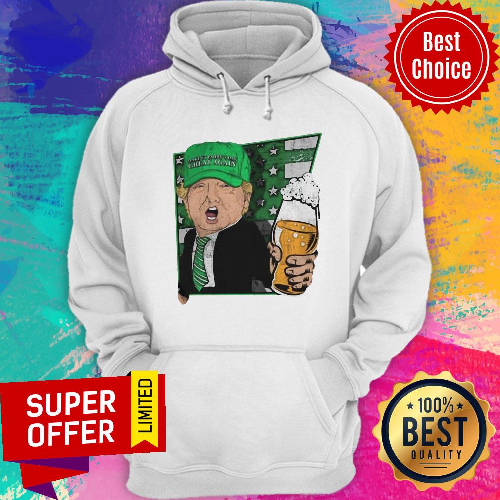 Top Donald Trump Make St Patty’s Day Great Again Beer Shirt - Image 3
