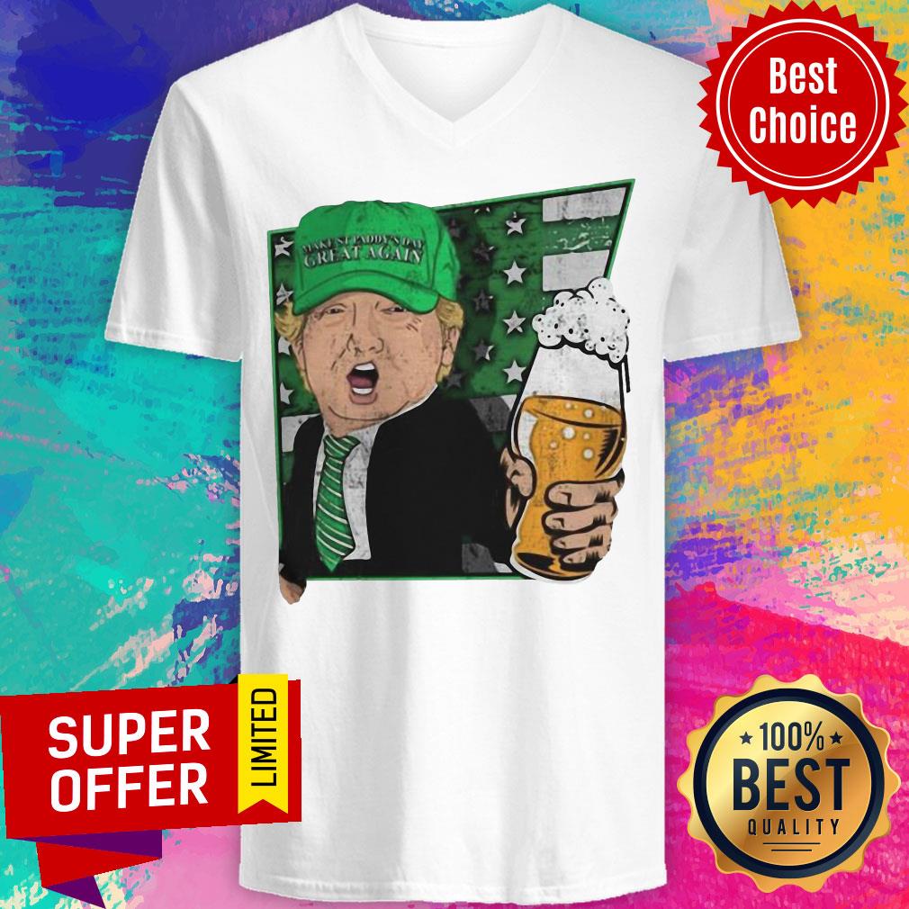 Top Donald Trump Make St Patty’s Day Great Again Beer Shirt - Image 4
