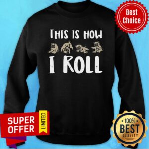 Alternative view of This Is How I Roll Pug Dog Lovers Shirt