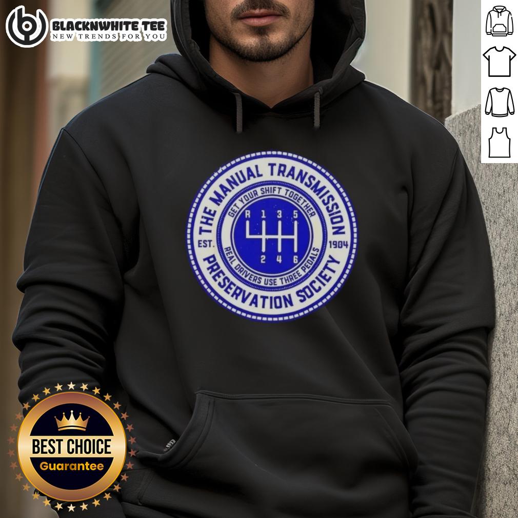 Top The Manual Transmission Preservation Society Est 1904 Vintage T-Shirt - Image 2