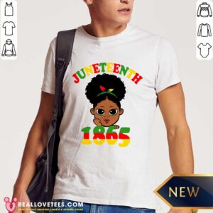 Black Kids Juneteenth 1865 Shirt