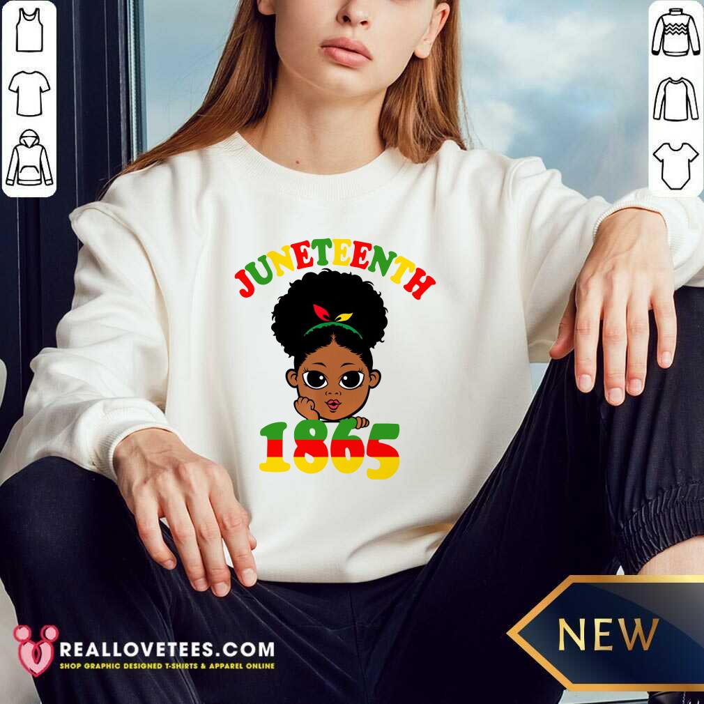 Black Kids Juneteenth 1865 Shirt - Image 5