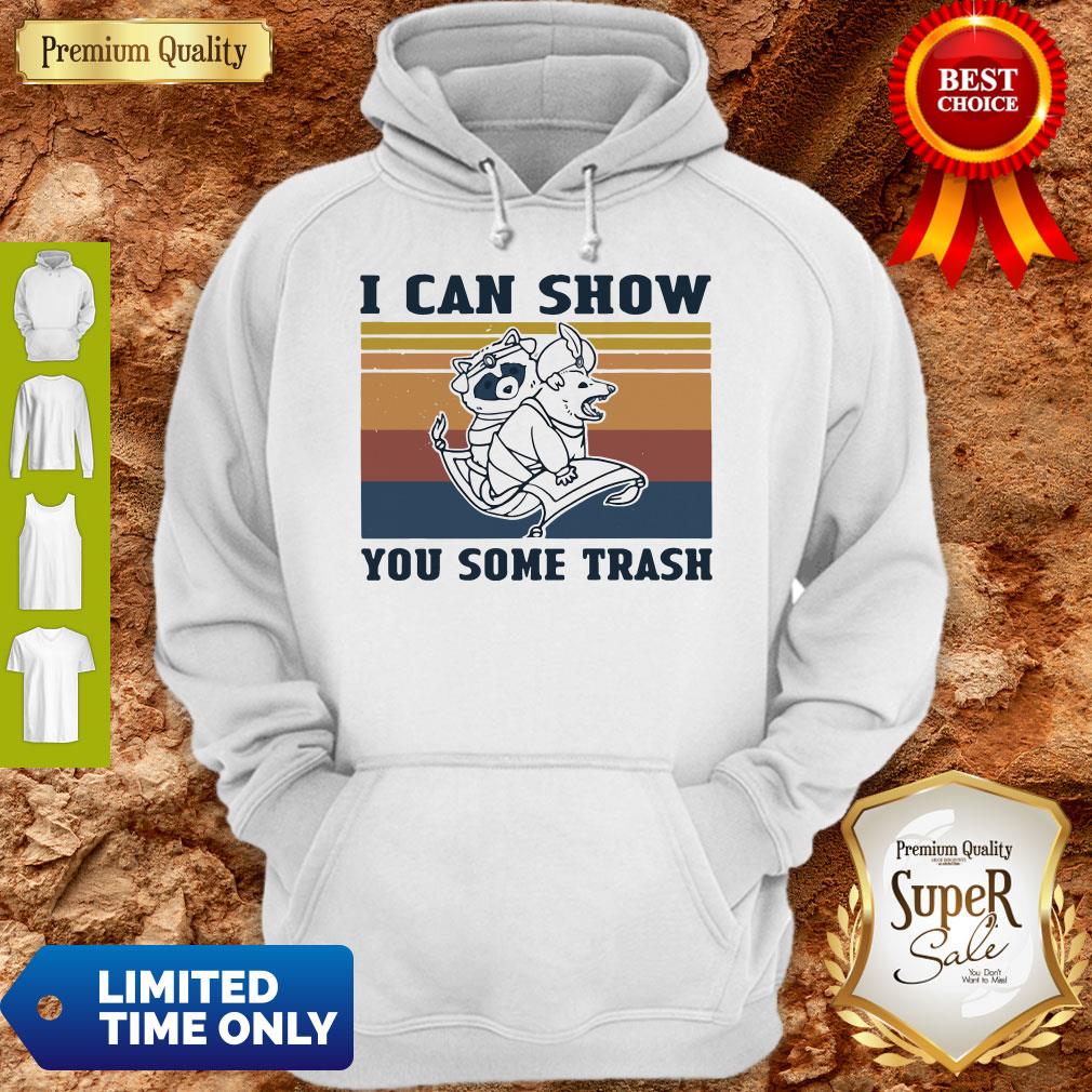 Nice Raccoon And Possum I Can Show You Some Trash Vintage Shirt - Image 3