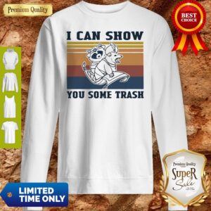 Alternative view of Nice Raccoon And Possum I Can Show You Some Trash Vintage Shirt