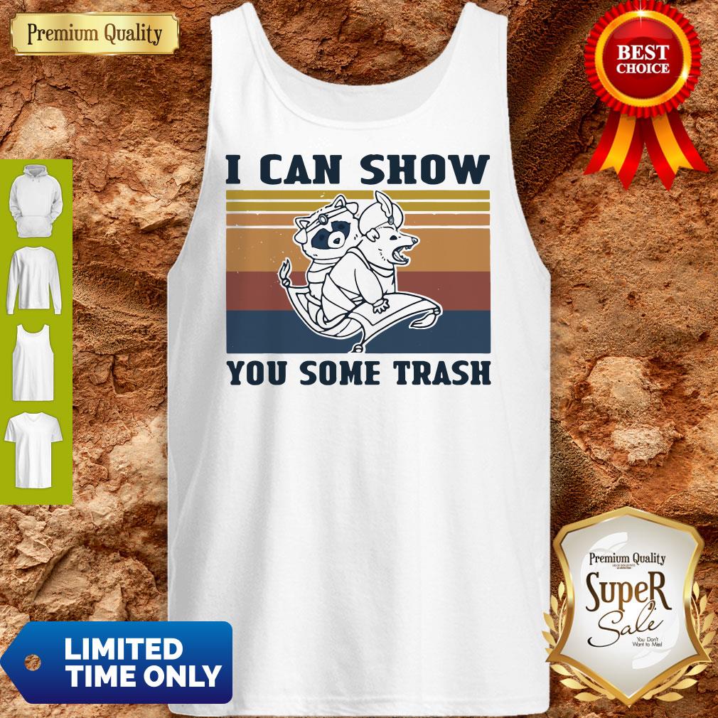 Nice Raccoon And Possum I Can Show You Some Trash Vintage Shirt - Image 5