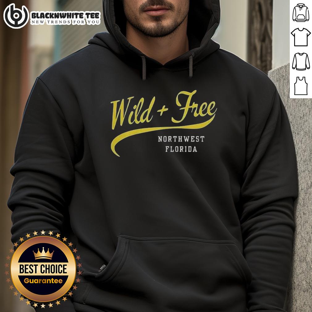 Awesome Wild And Free Northwest Florida Retro T-Shirt - Image 2