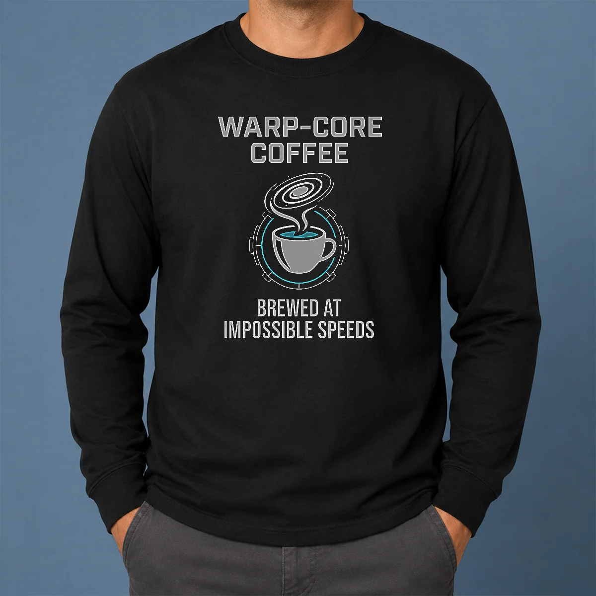 Awesome Warp Core Coffee Brewed At Impossible Speeds Shirt - Image 6