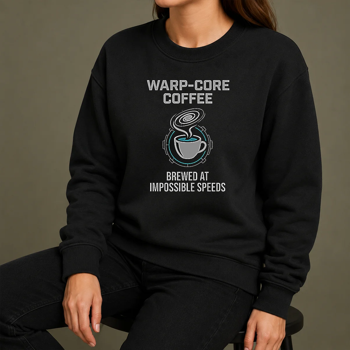 Awesome Warp Core Coffee Brewed At Impossible Speeds Shirt - Image 7