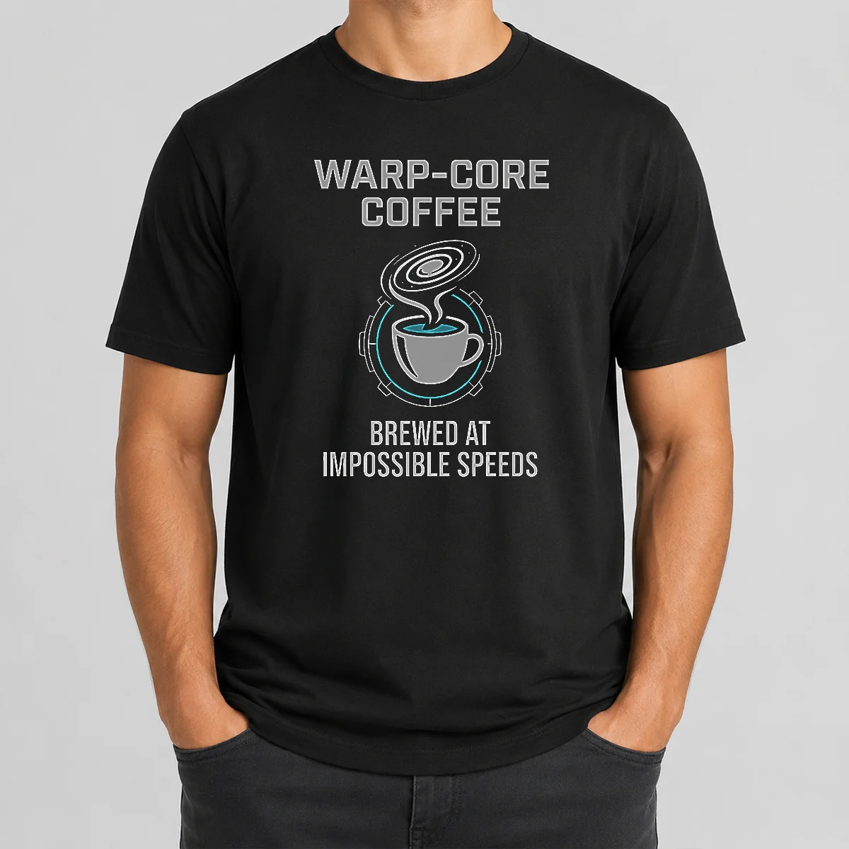Awesome Warp Core Coffee Brewed At Impossible Speeds Shirt