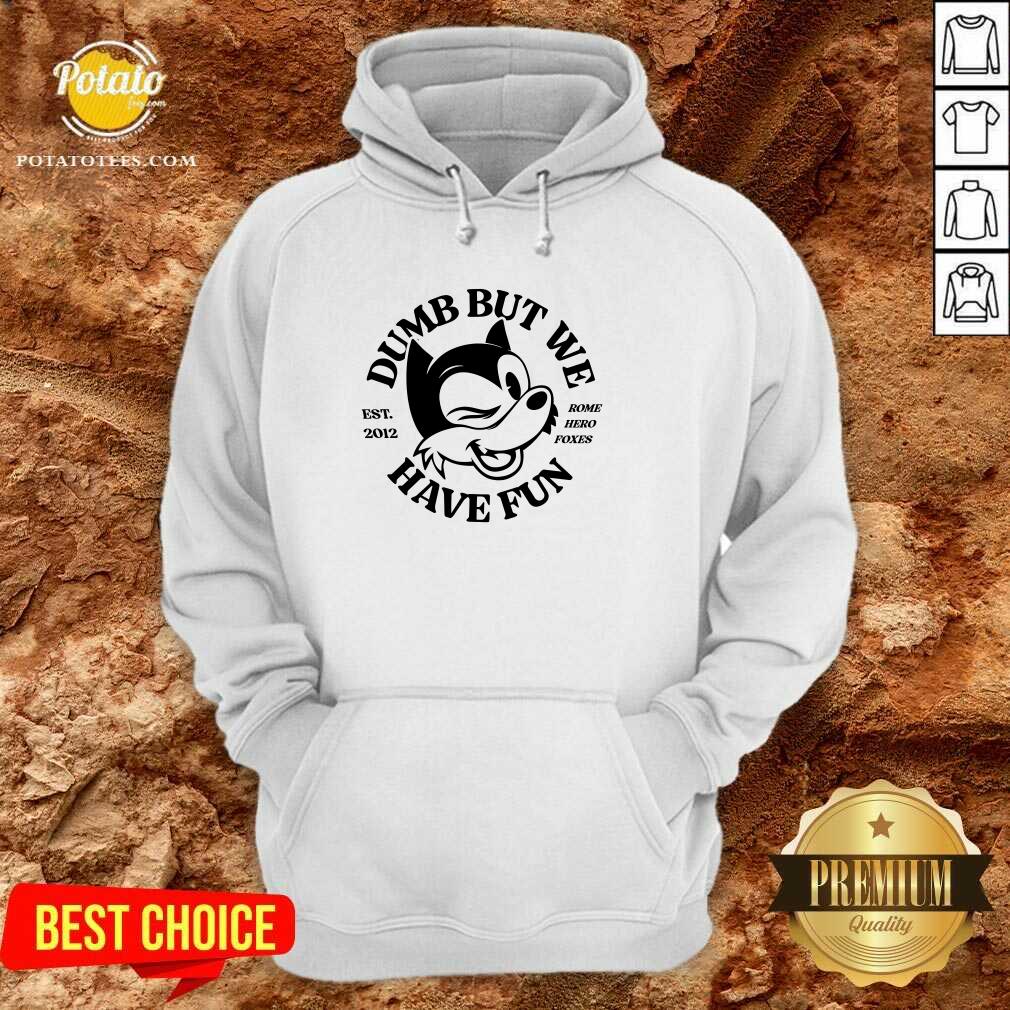 Rome Hero Foxes Dumb But We Have Fun T-shirt - Image 2