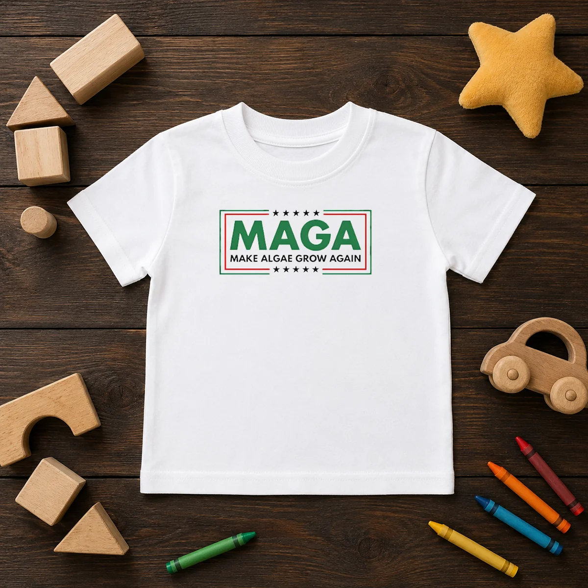 Original MAGA Algae Great Again Memorial Reflecting Pool America 2026 Shirt - Image 9