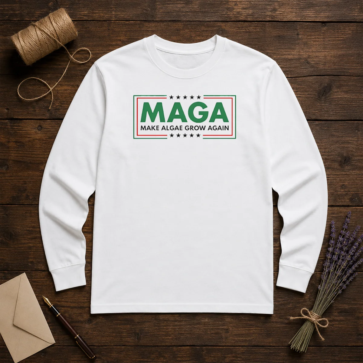 Original MAGA Algae Great Again Memorial Reflecting Pool America 2026 Shirt - Image 5
