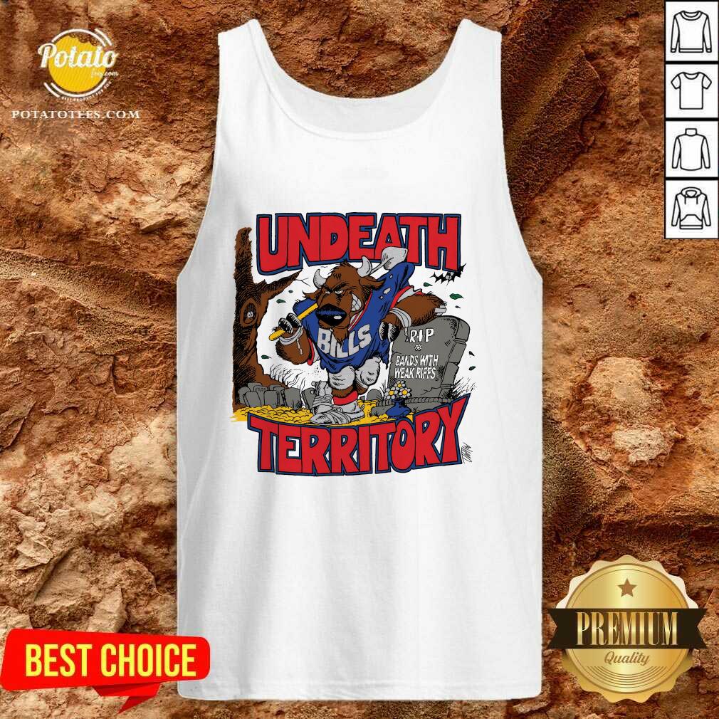 RIP Weak Riffs Undeath Territory T-Shirt - Image 3