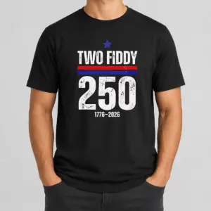 Awesome Two Fiddy 250 17762026 USA Shirt
