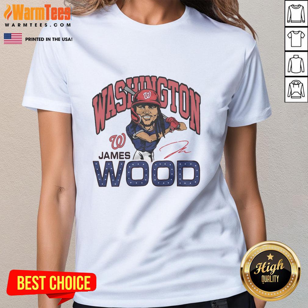 Awesome Nationals James Wood Signature T-Shirt - Image 3
