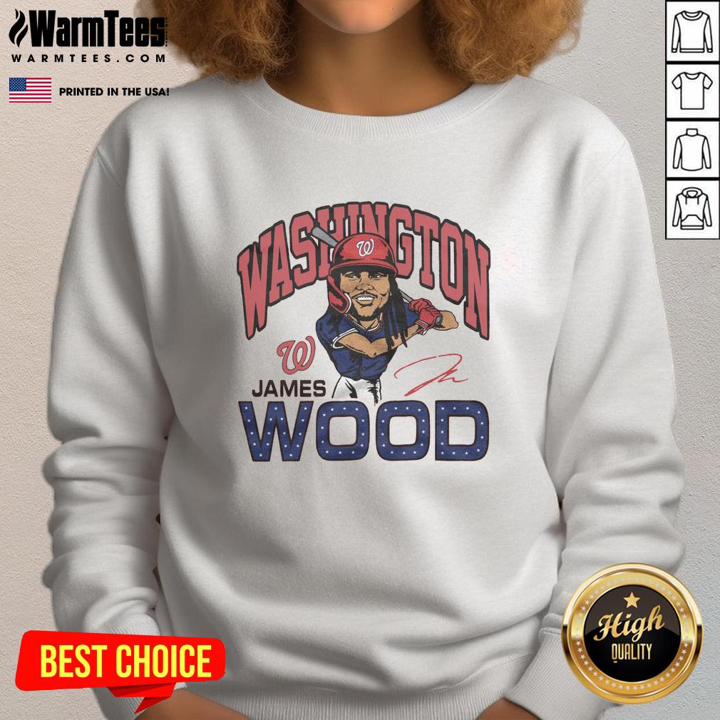 Awesome Nationals James Wood Signature T-Shirt - Image 5