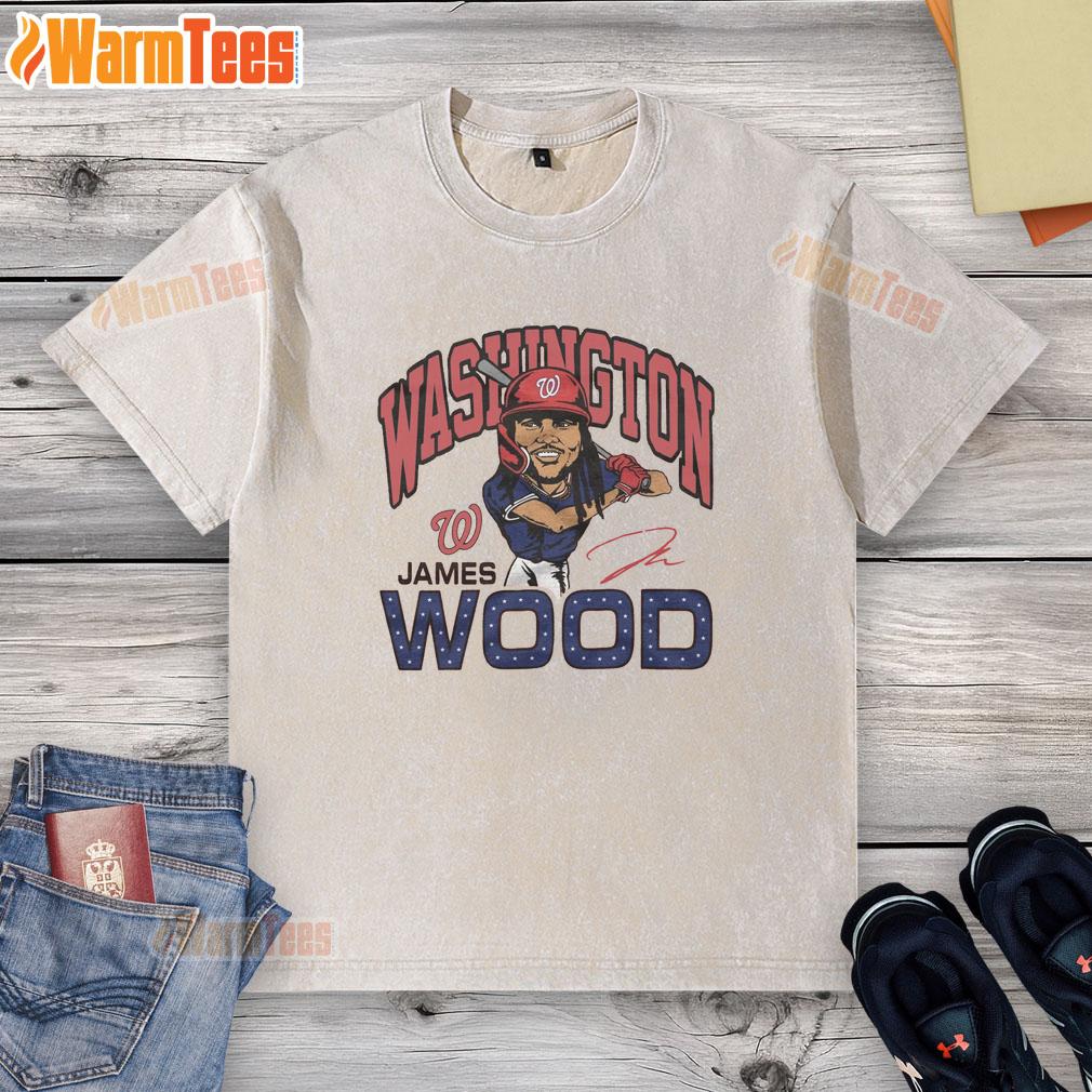 Awesome Nationals James Wood Signature T-Shirt - Image 6