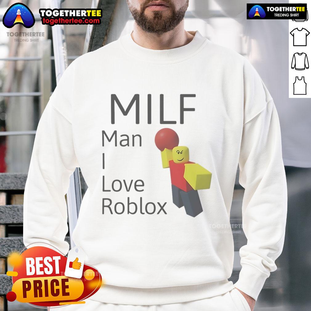 Official MILF Man I Love Roblox T-Shirt - Image 5