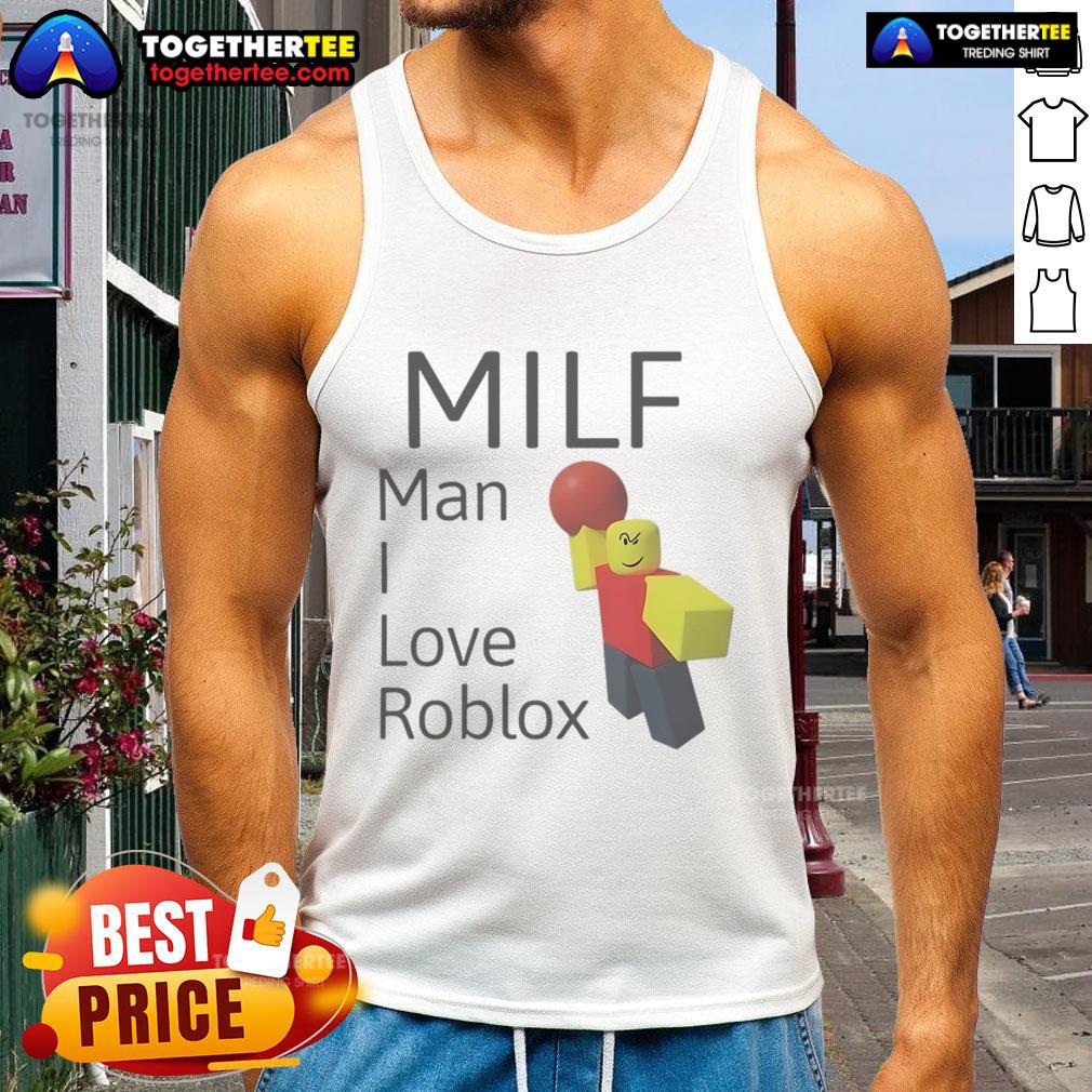 Official MILF Man I Love Roblox T-Shirt - Image 4