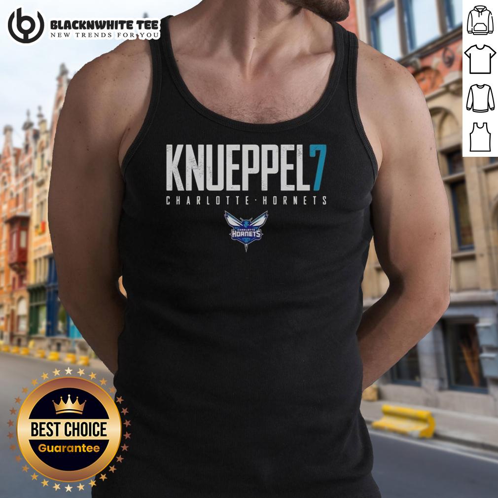 Nice Kon Knueppel 7 Charlotte Hornets Elite T-Shirt - Image 4