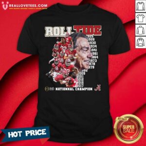 Pro Alabama Crimson Tide Roll Tide National Champion Shirt