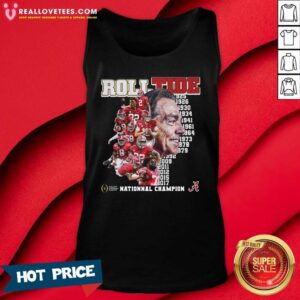 Alternative view of Pro Alabama Crimson Tide Roll Tide National Champion Shirt