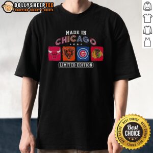 Good Made In Chicago Sports Bulls Bears Cubs Blackhawks T-Shirt